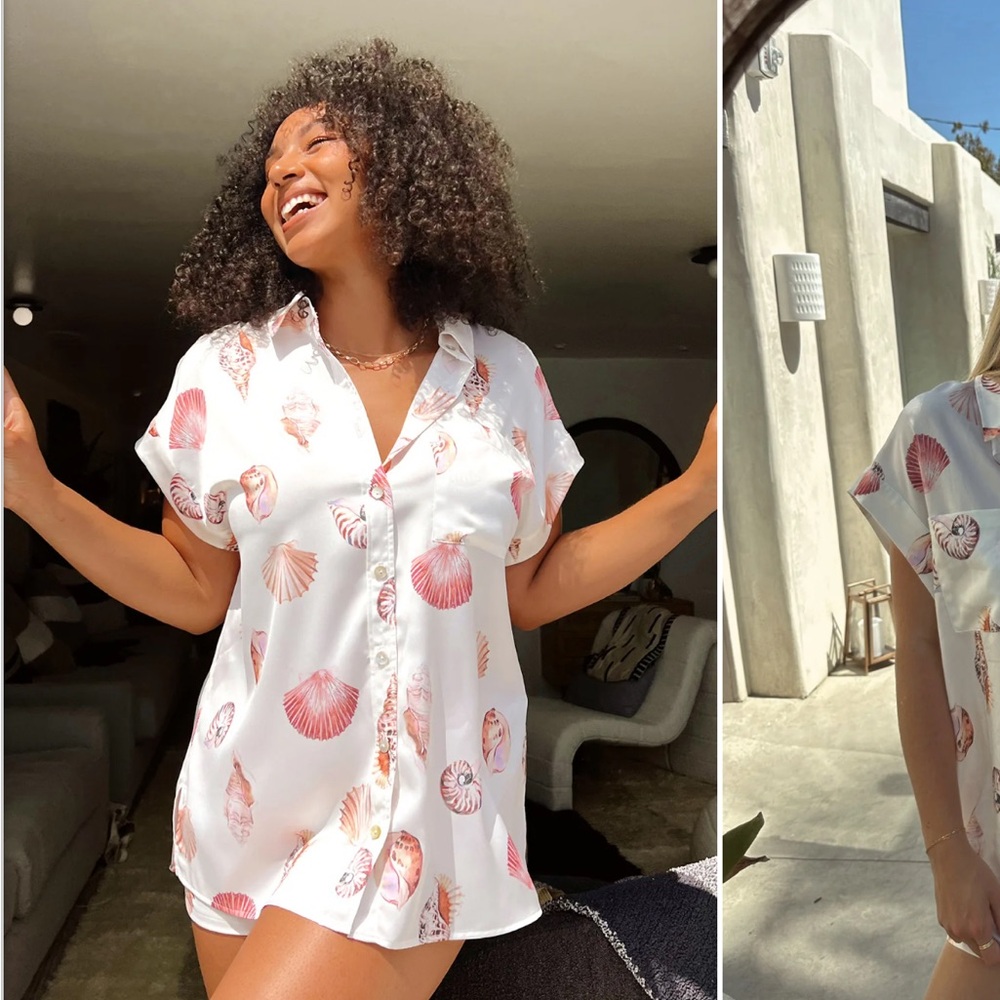 Show me your mumu pj set size small! In great condition